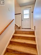Split-level entry allows upper/lower level privacy - 
