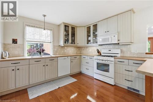 93 Sunning Hill Avenue, Hamilton, ON - Indoor Photo Showing Kitchen With Double Sink