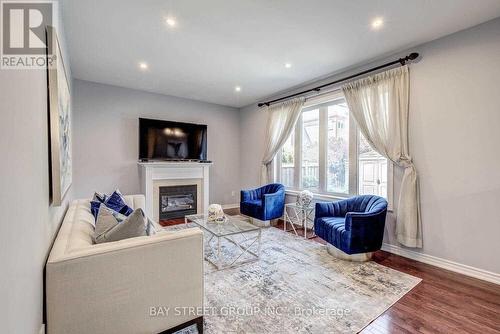 Upper - 134 Ascalon Drive, Vaughan, ON - Indoor Photo Showing Other Room With Fireplace