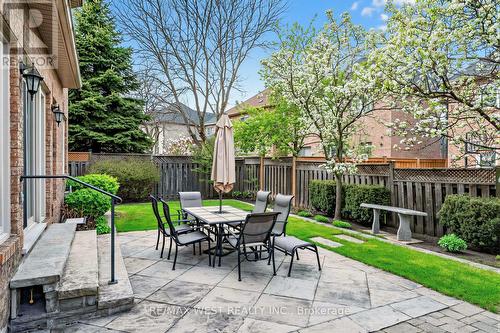 Back Yard Patio - 5519 Windy Hill Court, Mississauga, ON - Outdoor With Backyard