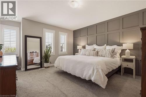 Large primary suite. - 81 Beasley Grove, Ancaster, ON - Indoor Photo Showing Bedroom