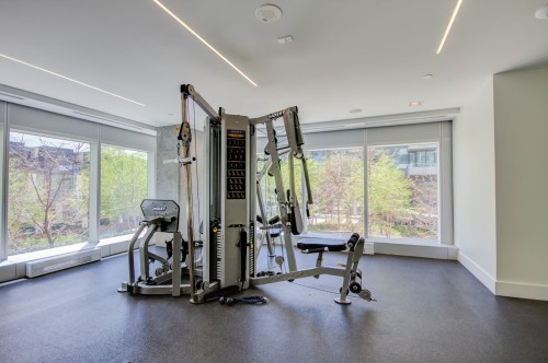 Salle d'exercice - 2310-1400 Boul. René-Lévesque O., Montréal (Ville-Marie), QC - Indoor Photo Showing Gym Room