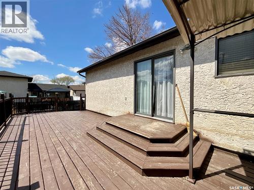 1134 Brown Street, Regina, SK - Outdoor With Deck Patio Veranda With Exterior