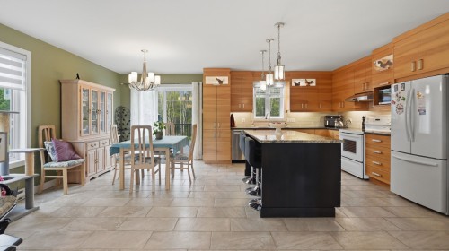 Dining Room - 3664 18E Avenue, Saint-Prosper, QC - Indoor Photo Showing Kitchen