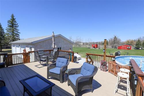 88 Second Avenue Sw, Teulon, MB - Outdoor With Deck Patio Veranda With Exterior