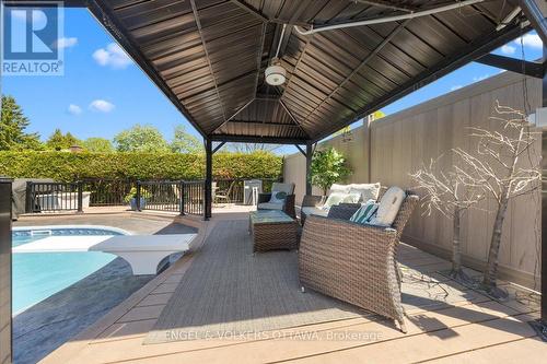 1005 Gold Crescent, Ottawa, ON - Outdoor With In Ground Pool With Deck Patio Veranda