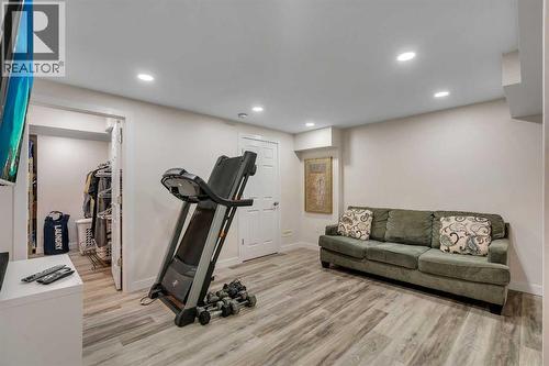 245 Auburn Crest Way Se, Calgary, AB - Indoor Photo Showing Gym Room
