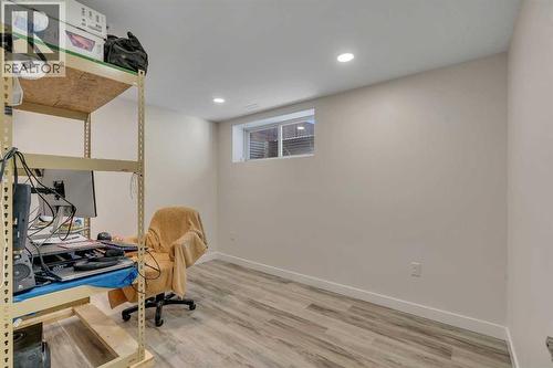 full sized bedroom, currently home office - 245 Auburn Crest Way Se, Calgary, AB - Indoor