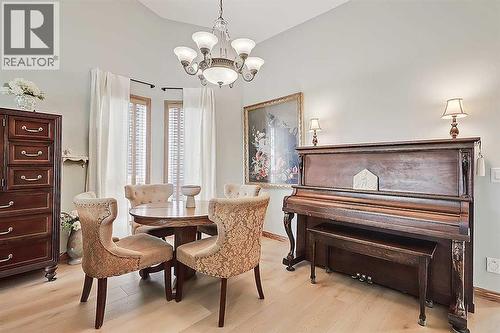 42 Sundown Close Se, Calgary, AB - Indoor Photo Showing Dining Room