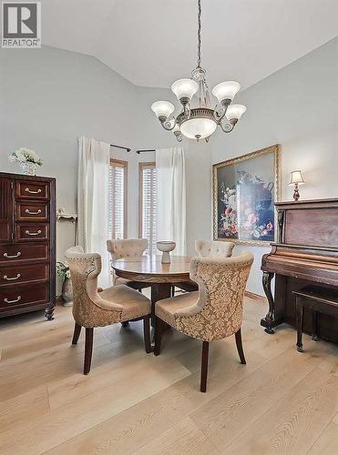 42 Sundown Close Se, Calgary, AB - Indoor Photo Showing Dining Room