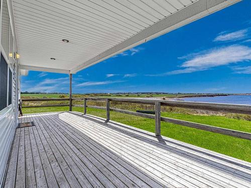 212 Basinview Crescent, Darnley, PE - Outdoor With Body Of Water With Deck Patio Veranda With View With Exterior