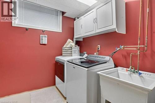 Laundry Room - 222 Grey Fox Drive, Kitchener, ON - Indoor Photo Showing Laundry Room