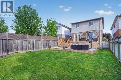 Back of Home - 222 Grey Fox Drive, Kitchener, ON - Outdoor