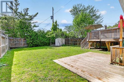 Wood patio area - 2966 Linton Road, Ottawa, ON - Outdoor With Deck Patio Veranda With Backyard