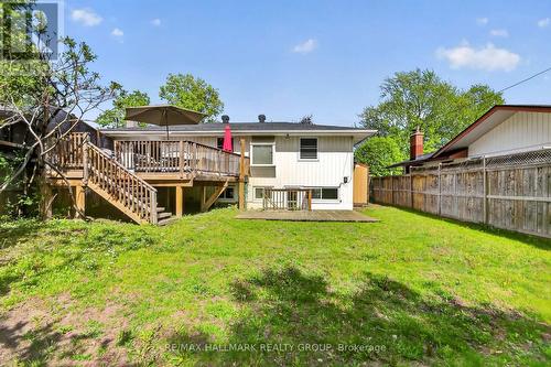 View of backyard - 2966 Linton Road, Ottawa, ON - Outdoor With Deck Patio Veranda