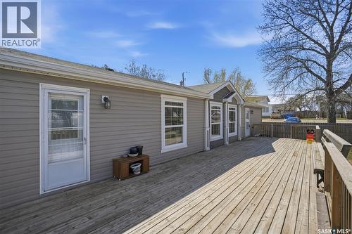 533 3Rd Avenue, Young, SK - Outdoor With Deck Patio Veranda With Exterior
