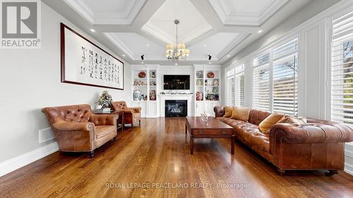 108 Yorkminster Road, Toronto, ON - Indoor Photo Showing Living Room With Fireplace