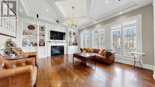 108 Yorkminster Road, Toronto, ON - Indoor Photo Showing Living Room With Fireplace