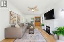 45 Middleton Street, Cambridge, ON  - Indoor Photo Showing Living Room With Fireplace 