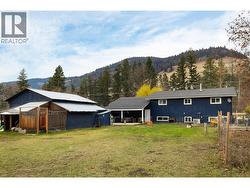 Rear view of home and shop - 