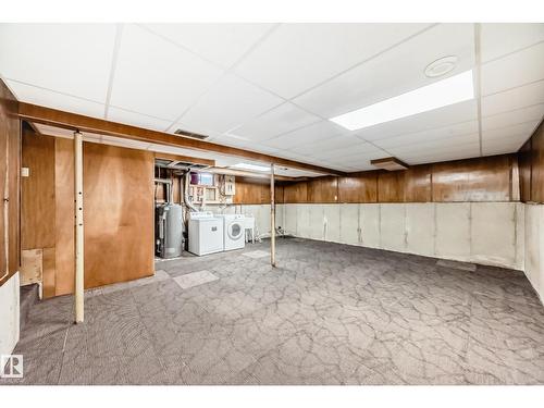8516 190 St Nw, Edmonton, AB - Indoor Photo Showing Basement