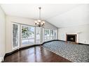 8516 190 St Nw, Edmonton, AB  - Indoor With Fireplace 