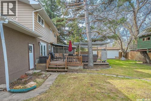 5 Leyden Crescent, Saskatoon, SK - Outdoor With Deck Patio Veranda With Exterior