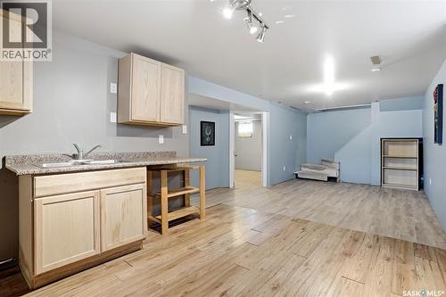 2249 Atkinson Street, Regina, SK - Indoor Photo Showing Kitchen With Double Sink