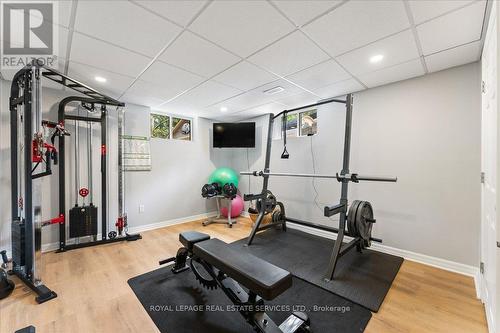 251 Aldercrest Avenue, Hamilton, ON - Indoor Photo Showing Gym Room