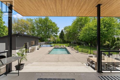251 Aldercrest Avenue, Hamilton, ON - Outdoor With In Ground Pool With Exterior