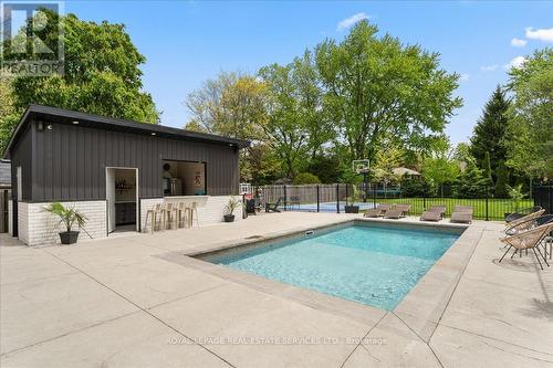 251 Aldercrest Avenue, Hamilton, ON - Outdoor With In Ground Pool