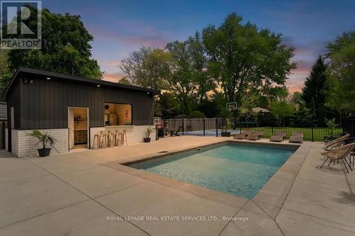 251 Aldercrest Avenue, Hamilton, ON - Outdoor With In Ground Pool