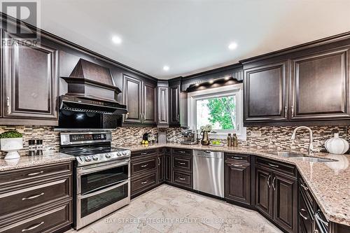 42 Sycamore Drive, Markham, ON - Indoor Photo Showing Kitchen With Upgraded Kitchen
