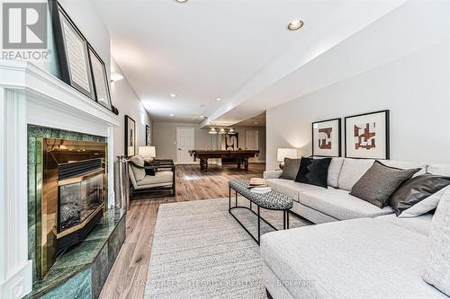 42 Sycamore Drive, Markham, ON - Indoor Photo Showing Living Room With Fireplace