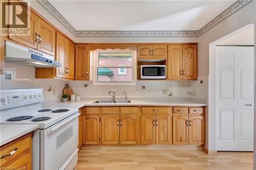 73 Brunswick Avenue, Kitchener, ON - Indoor Photo Showing Kitchen With Double Sink