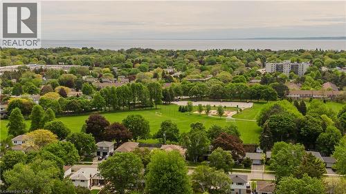 Expansive green space and mature trees within a residential setting - 643 Artreva Crescent, Burlington, ON - Outdoor With View