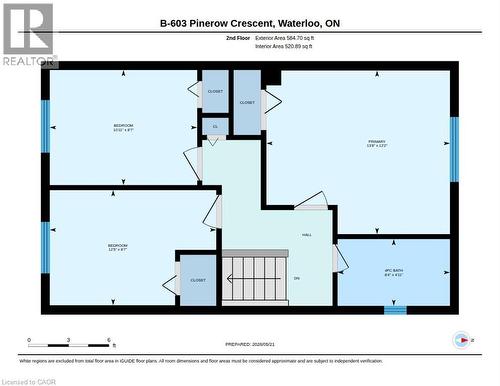 Floor plan - 603 Pinerow Crescent Unit# B, Waterloo, ON 
