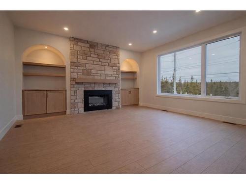 216 Cheeseman Drive, St. John'S, NL - Indoor Photo Showing Living Room With Fireplace