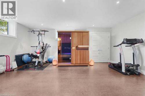 1309 Beaufort Drive, Burlington, ON - Indoor Photo Showing Gym Room