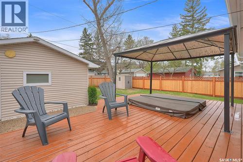 3211 29Th Avenue, Regina, SK - Outdoor With Deck Patio Veranda With Exterior