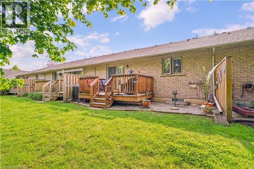 24 Griffiths Drive Unit# 9, Paris, ON - Outdoor With Deck Patio Veranda