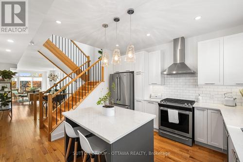 1127 North River Road, Ottawa, ON - Indoor Photo Showing Kitchen With Stainless Steel Kitchen With Upgraded Kitchen