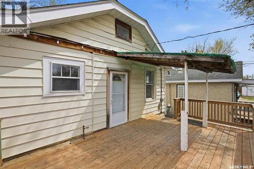 825 L Avenue S, Saskatoon, SK - Outdoor With Deck Patio Veranda With Exterior