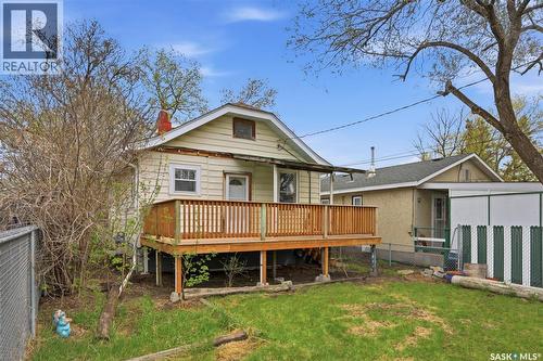 825 L Avenue S, Saskatoon, SK - Outdoor With Deck Patio Veranda