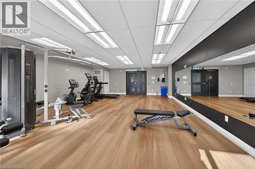 153 Wilson Street W Unit# 310, Ancaster, ON - Indoor Photo Showing Gym Room