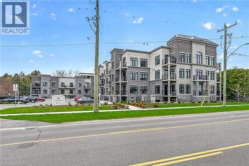 153 Wilson Street W Unit# 310, Ancaster, ON - Outdoor With Balcony With Facade