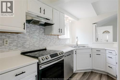 1054 Glidden, Windsor, ON - Indoor Photo Showing Kitchen With Double Sink