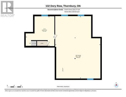 Lower Level - 132 Dory Row, Blue Mountains, ON 