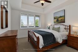 Guest bedroom with long views to Bay - 