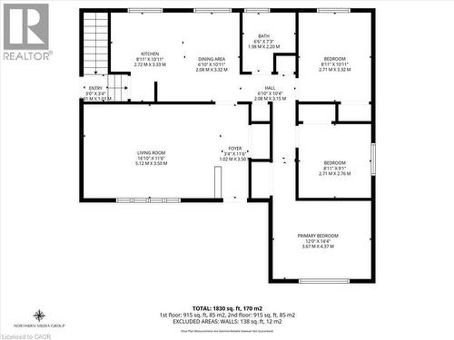 Floor plan - 46 Beaconsfield Drive, Hamilton, ON - Other